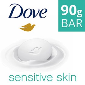 Resim Dove Beauty Cream Bar Sensitive Skin Nemlendirici Krem Sabun 90 gr - Gratis 