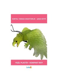 Resim Eğlenceli Yeşil Şaka Kartal Yarasa Anahtarlık Çok Renkli 