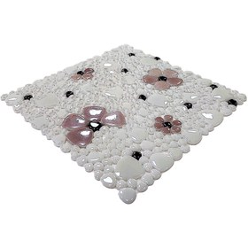 Resim MozaiKristaL Tüm Yüzeyler Için Çiçek Desenli 31.5x31.5cm Fileli Cam Mozaik ( 1 M2 Fiyatıdır. ) 