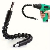 Resim Elektrikli Matkaplar için Esnek Uç Matkap Uzatıcısı - Altıgen Tornavida Yumuşak Uç Sürücü Uzatma Çubuğu, Dayanıklı Plastik Güç Aracı Aksesuarı, DIY Projeleri ve Profesyonel Kullanım için Ergonomik Tutuş, Beton için Matkap Uçları, Sağlam Tasarım, Yüksek Kaliteli İnşaat 