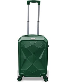 Resim Coral High Diamond ABS Yeşil Küçük Boy Valiz 16611 Yeşil 