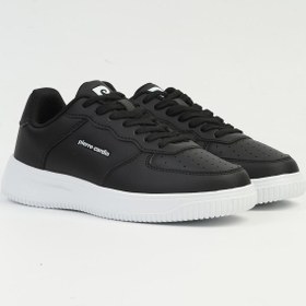 Resim Pierre Cardin Comfort Taban Bağcıklı Yürüyüş Ayakkabısı Kadın Sneaker Siyah 
