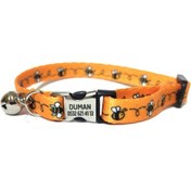 Resim Metal kilitli isimli kedi tasması, kedi isimlik, kedi künyesi 