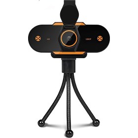 Resim 1080P Hd USB 2.0 Pc Masaüstü Kamera Webcam, Yapılandırma: Tripod ile (Yurt Dışından) 