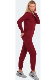 Resim Slazenger OLINDA Kadın Cepli Bordo Eşofman Takımı 