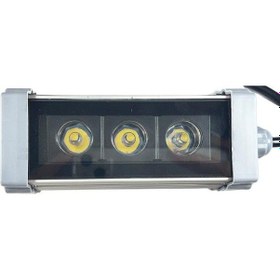 Resim 12cm 3w Led Duvar Boyama Wallwasher Amber Sarı 220v 1 Adet 