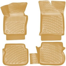 Resim Caddy 3d Paspas Havuzlu Paspas 2004-2020 Arası Bej Renk 