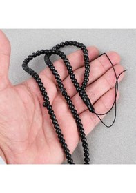 Resim Gürcü Oltu 99luk Küre Kesim 5mm Namaz Tesbihi 