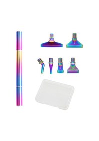 Resim 5d Gökkuşağı Renkli Elmas Boya Kalemi Çok Renkli 