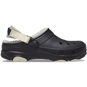 Resim Crocs 207936 All Terrain Lined Clog Siyah Erkek Terlik Siyah 