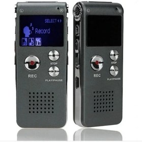 Resim Kingboss Hs-27 Profesyonel Dijital Ses Kayıt Cihazı Dahili Hoparlör 8 GB Hafıza Mp3 Çalar 