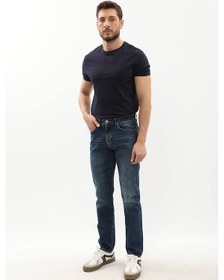 Resim Erkek Normal Kalıp Regular Jean Pantolon Mavi 