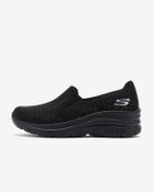 Resim Skechers Fashion Fit Kadın Siyah Spor Ayakkabı 896293tk Bbk 