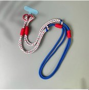 Resim Elmpaly Üçlü Fonksiyonlu Royal Blue Telefon Tasmağı Klipsli Güvenli Pratik Taşıma 