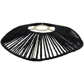 Resim Suntek Kitchen Island Home Hallway Için Handwoven Halat Siyah Siyah 