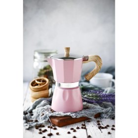 Resim Black Goat 6 Cup Moka Pot - Pembe 