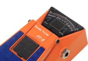Resim Cherub PT5 Pedal Tipi Dijital Akort Aleti - Tuner (Profesyonel) | Efekt Pedalı Formunda Kompakt Tasarım, Hassas LED Ekran ve Sahne Kullanımı İçin Sessiz Akort (Mute) Özelliği 