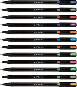 Resim Silka Pentonic Jel Kalem 12 Renk 1137 Diğer 
