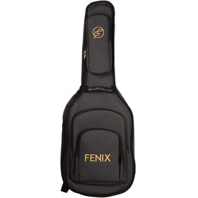 Resim Fenix Lux Klasik Gitar Gigbag (Siyah) 