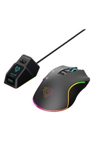 Resim VERTUX Mustang - Oyuncu Mouse Gamecharged™ Kablosuz Şarj Istasyonlu 10.000 Dpı LED 