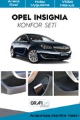 Resim GRAFICAR DESIGN Opel Insignia Konfor Seti - Iç Trim Kumaş Kadife Kaplama-ses Izolasyon Amaçlı Ürün 2009-2017 