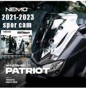 Resim Yamaha Nmax 125/155 2021-2023 Siperlik Ön Cam Patriot 