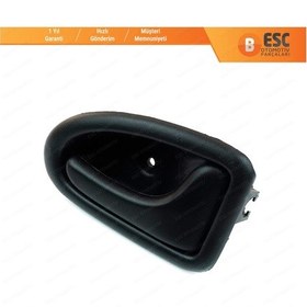 Resim Renault Megane 1 için Sağ İç Kapı Açma Kolu Siyah 8200028995 N11.15155 