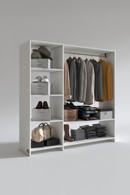 Resim Kenzlife Giysi Dolabı Mükremin 150*150*40 Byz Gardırop 