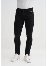 Resim Cazador Parker Extra Slim Fit Siyah Erkek Pantolon 07000 