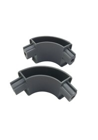 Resim Bella Mika Duşakabin Köşe Takozu 2 Adet Gri 