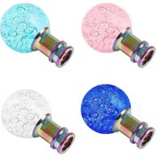 Resim Ulzyvf Şeffaf Pembe Akrilik Balon Vites Topu - M8/m10/m12 Adaptörlü Vites Kolu 
