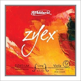 Resim D'Addario DZ413LM Viola Tek Tel 