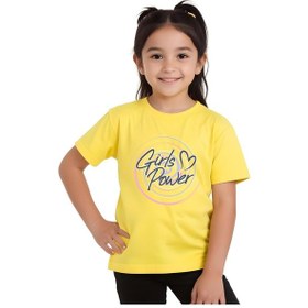 Resim Panios Kids 5'li Power-no More-emoji-be Cute-don't Worry Baskılı Kız Çocuk Tişört Çok Renkli 