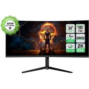 Resim Gamepower WQ34 34" 1 ms 180 Hz Curved 2K UWQHD 3440x1440 Gaming Monitör 