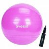 Resim Avessa 75 CM Pembe Pompalı Pilates Topu 