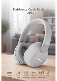 Resim Torima HD50 Bluetooth Kulaklık Kulak Üstü Kablosuz Kulaklık 