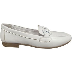 Resim Venüs 25484201y Tokalı Loafer Deri Kadın Ayakkabı Beyaz 