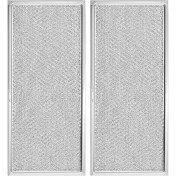 Resim 2pcs W10208631A Mikrodalga Gres Filtresi Alüminyum Kafes Filtresi Whirlpool Ge Maytag Mikrodalgaları Filtrenin Yerini Alıyor (Yurt Dışından) 