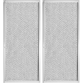 Resim 2pcs W10208631A Mikrodalga Gres Filtresi Alüminyum Kafes Filtresi Whirlpool Ge Maytag Mikrodalgaları Filtrenin Yerini Alıyor (Yurt Dışından) 