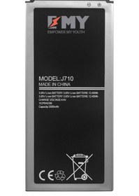 Resim EMY Samsung Galaxy J7 2016 J710 3300 mAh Batarya 