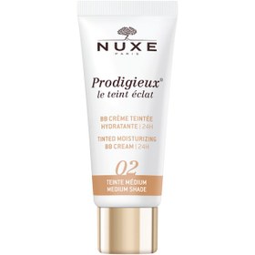 Resim Nuxe Prodigieux Tinted Moisturizing BB Cream - Renkli Nemlendirici No:02 Medium Shade 30ml 
