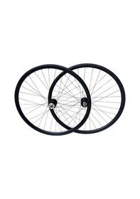 Resim 27,5 Jant Disk Fren Çift Katlı Bisiklet Jant Seti Ön+arka Jant Siyah 27,5 Jant Disk Fren Ön+arka Jant 