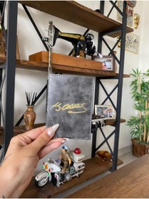 Resim EFE DERİ EFE DERİ ATA Dikişli Araç Ruhsat Kılıfı Kabı Oto Ruhsatlık Araba Ruhsat Koruyucu 