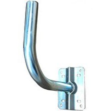 Resim Electroon 30 CM L Çanak Anten Ayak Paslanmaz Galvaniz Bükme 