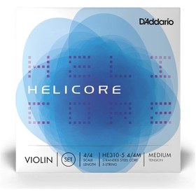 Resim D'Addario HE310-5 4/4M Helicore Keman Teli 