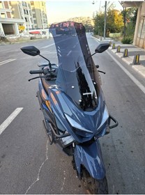 Resim Motocam Küba Newcity 50 Ön Cam 2023-2026 Model 75cm Siyah Renkli 4mm Uzun 
