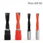 Resim Tungsten Çelik Ağaç İşleme Forstner Delme Uçları Seti, CNC Hassasiyet Üçlü Alüminyum Delik Kesici, Yuvarlak Gövde Ağaç Delme Uçları, Çift Sıra Tasarımı, Aralık Ø4-Ø15mm 