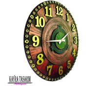 Resim KAYRA TASARIM ATÖLYESİ AHŞAP COOPER LATİN(50X50cm) Ahşap 