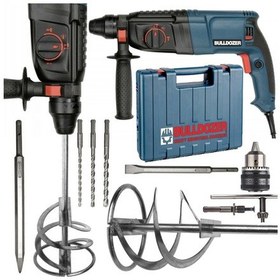 Resim Bulldozer 3200W Kırıcı Delici Boya Karıştırıcı Set 5 Adet SDS Uç 