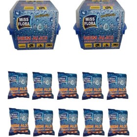 Resim Miss Flora Nem Alıcı Rutubet Giderici 2 Adet 450 Gr + 10 Adet Yedek 